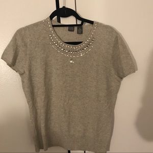 Cashmere Women’s Short Sleeve Sweater